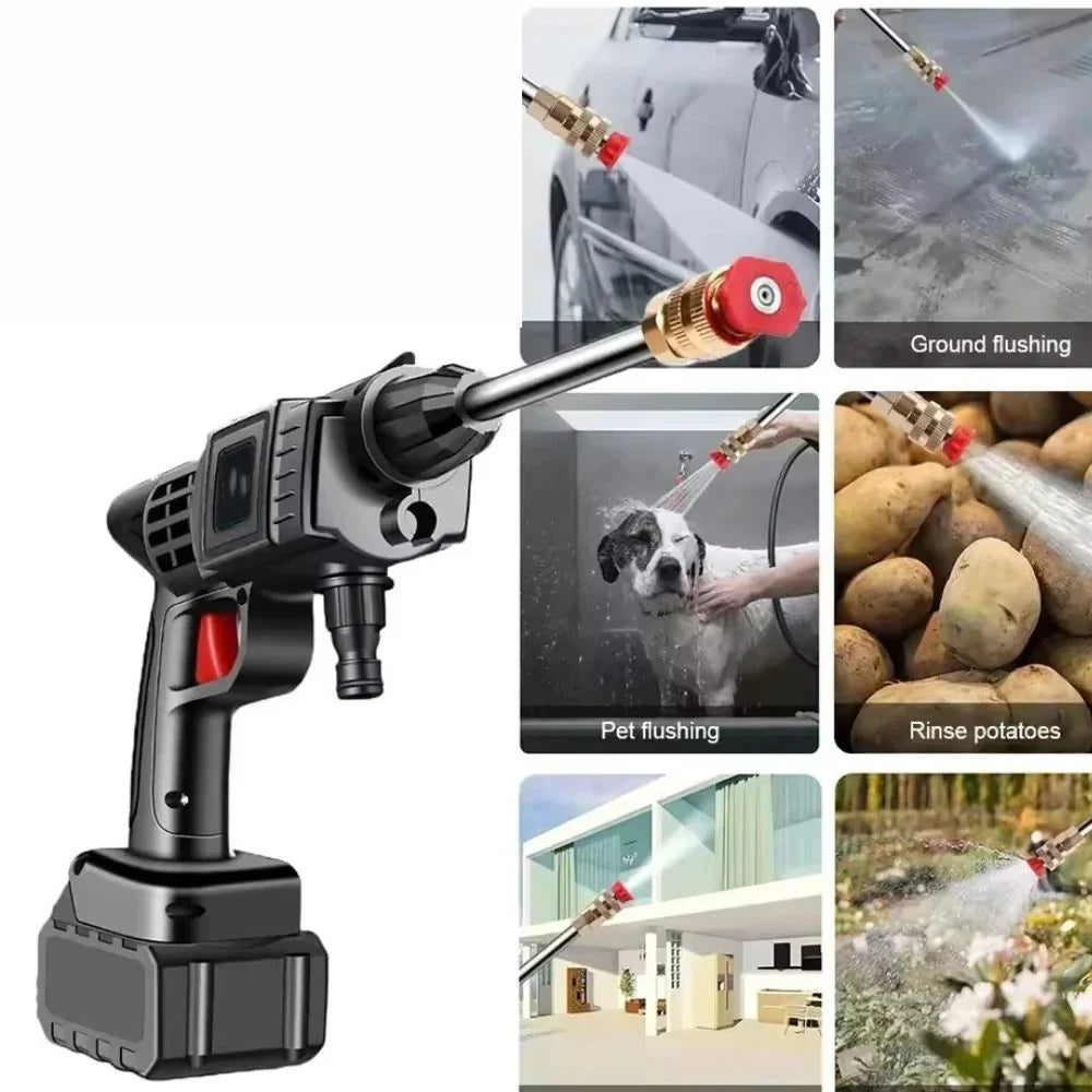 Professional Rechargeable High-Pressure Washer Gun