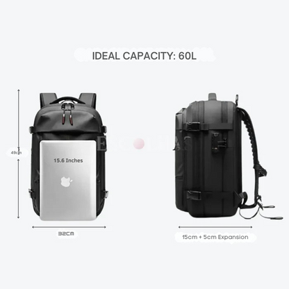 Vacuum Compression Backpack for Travel and Organisation AirTrek Bag