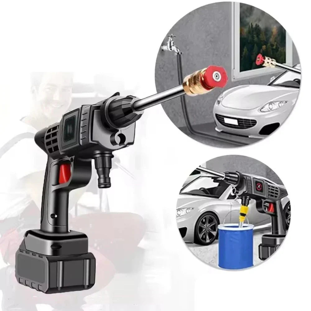 Professional Rechargeable High-Pressure Washer Gun